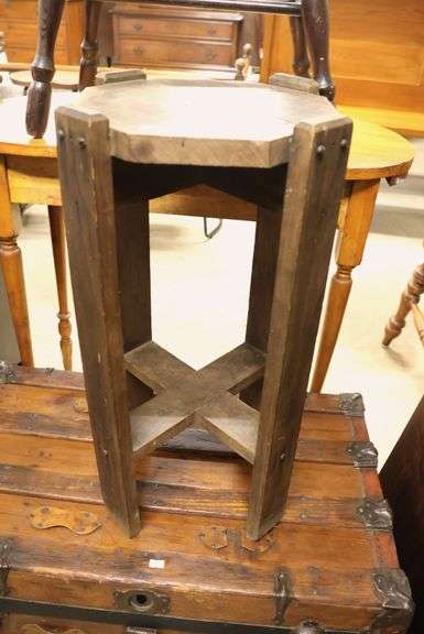 Mission Oak Plant Stand