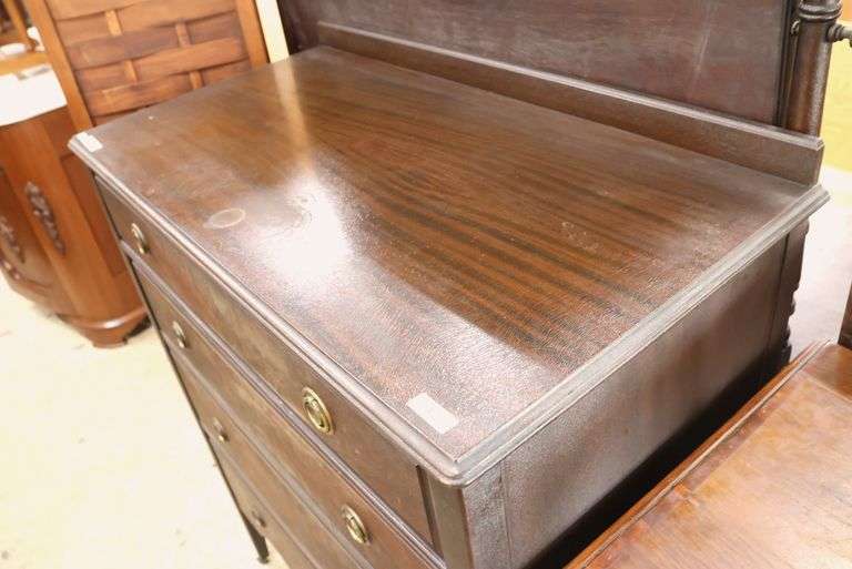 Depression Era Mahogany Chest