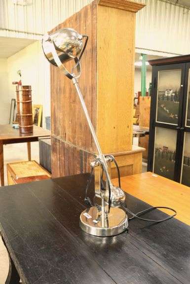 Modern Chrome Lamp