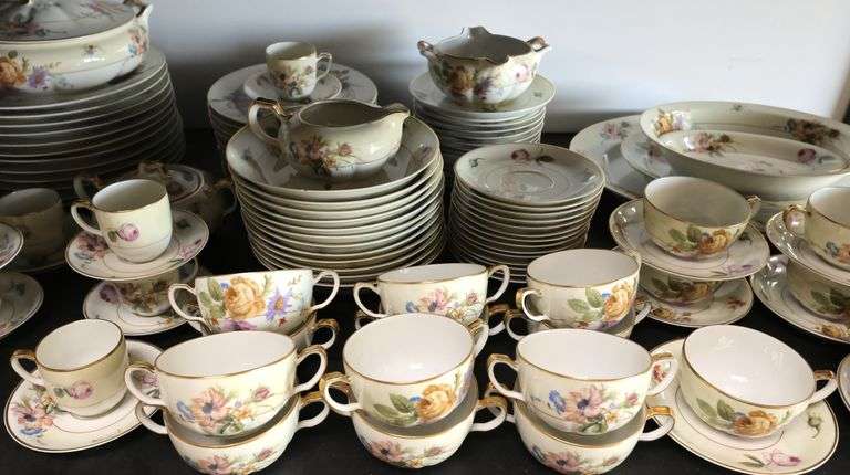 Lot of Vintage French Limoges China Dishes