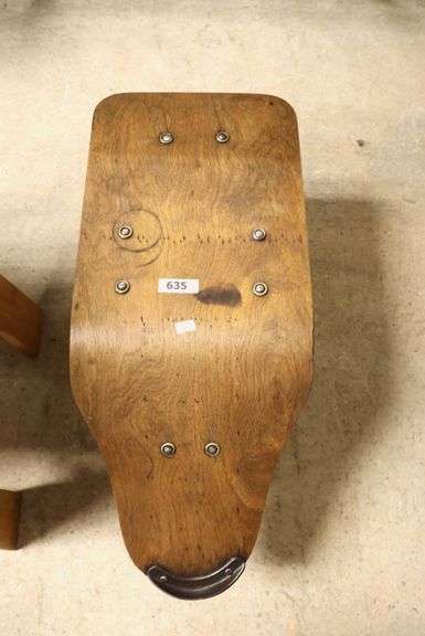 Antique Shoe Shine Stool
