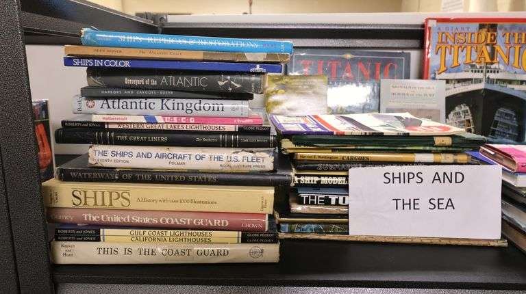 Lot F Books on Ships & The Sea