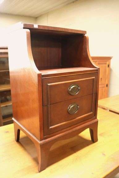 Colonial Revival Mahogany Nightstand