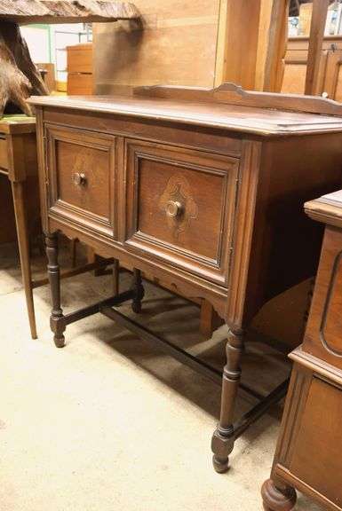 Depression Era Walnut Server