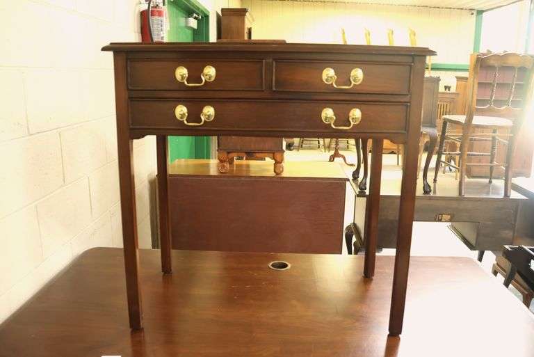 Cabinet-Made Mahogany Side Table
