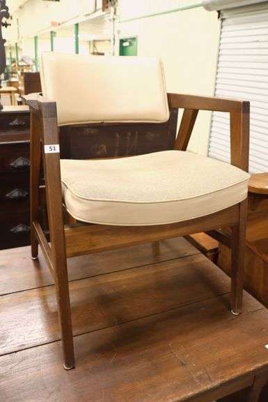 Gunlocke MCM Walnut Armchair