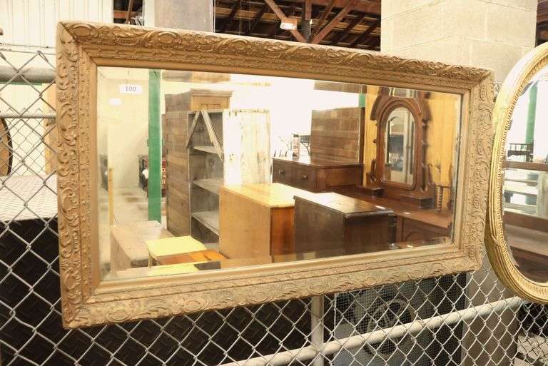 Vintage Gessoed Mirror, Minor Losses