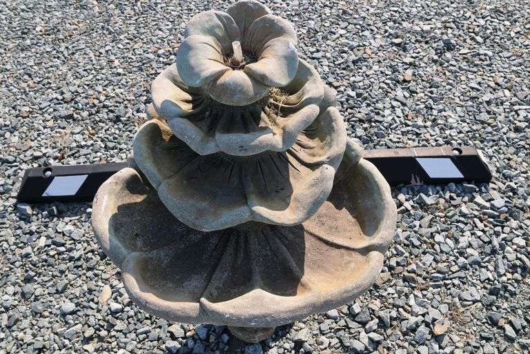 *NO STORAGE* Concrete Fountain