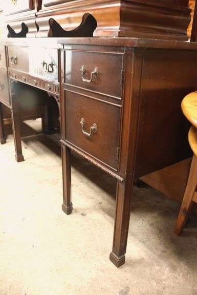 Depression Era Mahogany Sideboard