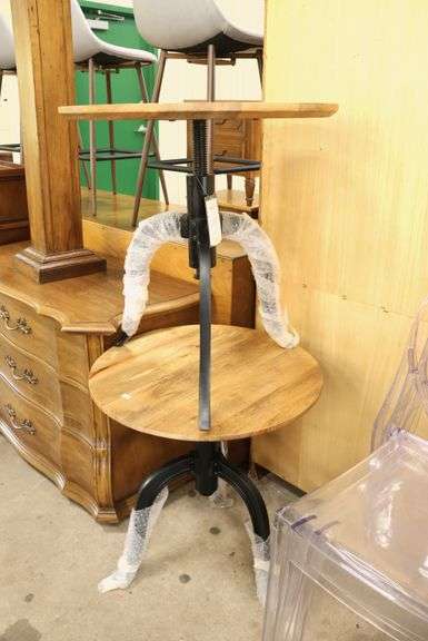 Pair Threshold San Clemente Adjustable End Tables