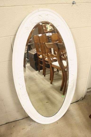 Upcycled Painted Mirror