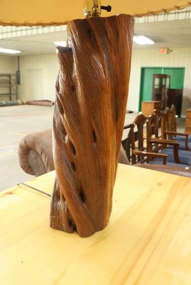MCM Wood Table Lamp