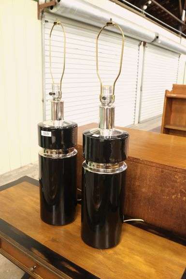 Pair MCM Lamps