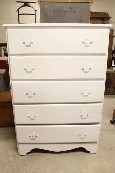 Upcycled Painted Chest