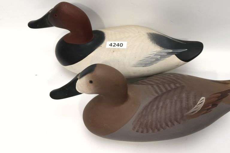 Leurret Colard Vintage Signé Charles Jobe 1983 - Havre De Grace MD - Canard Colvert