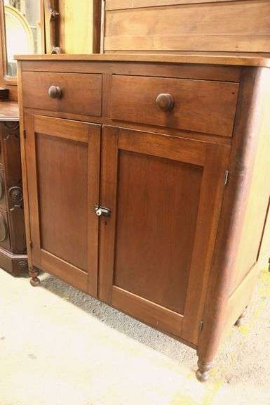 Pennsylvania Sheraton Walnut Jelly Cupboard