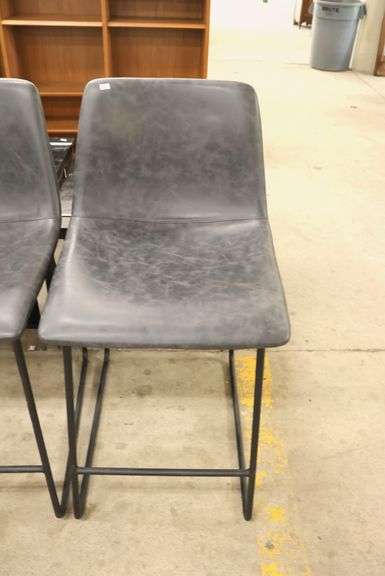 (3) Modern Bar Stools