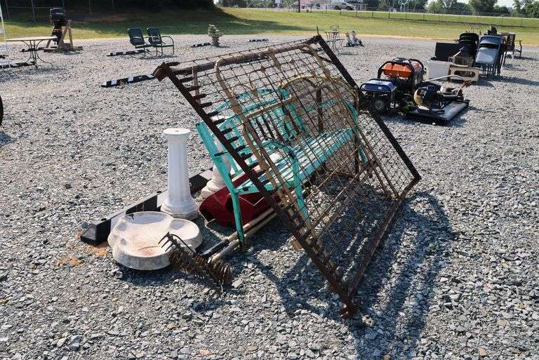 *NO STORAGE* Metal Bed, Bench, Etc.