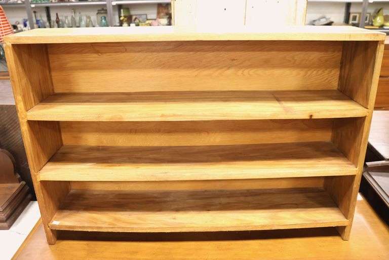 Vintage Farmhouse Pine Bookshelf