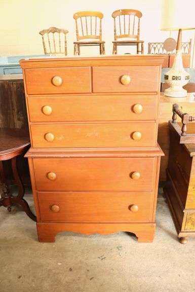 Vintage Maple Chest