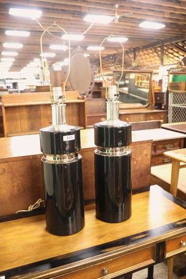 Pair MCM Lamps