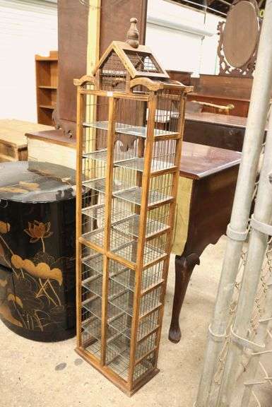 *NO STORAGE* Asian Pagoda Curio Shelf