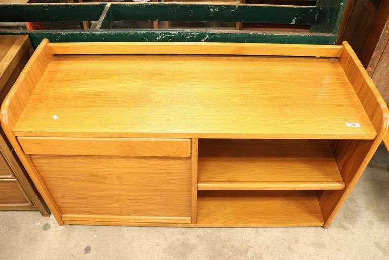 MCM Teak Entertainment Credenza