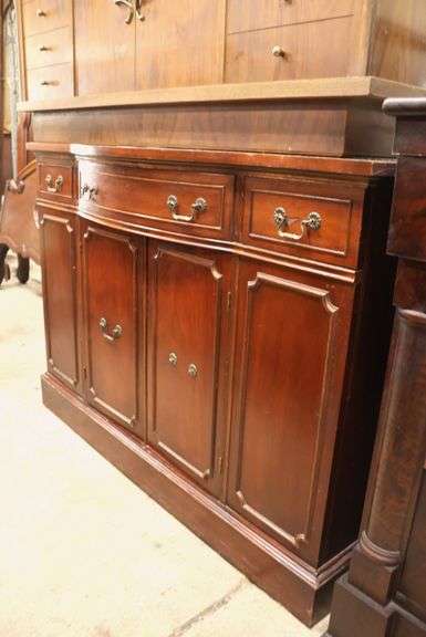 Depression Era Mahogany Server, Chips and Losses, Missing a Pull