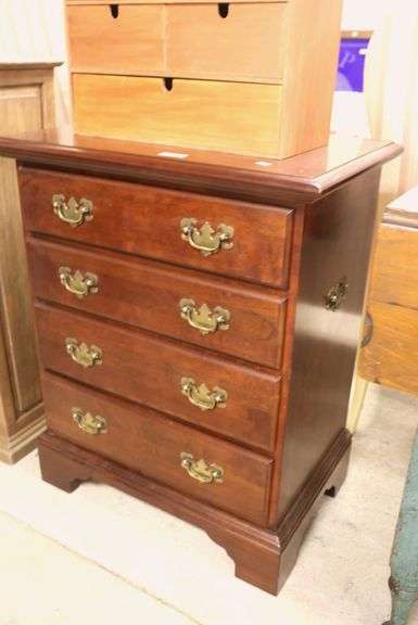 Modern Cherry Nightstand