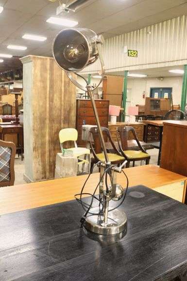 Modern Chrome Lamp