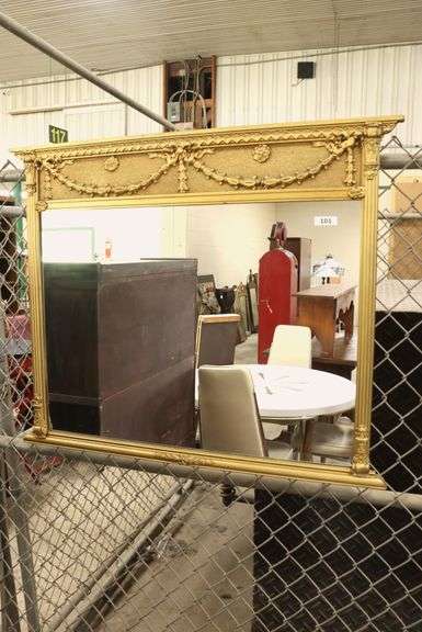 Neoclassical Style Giltwood Mirror