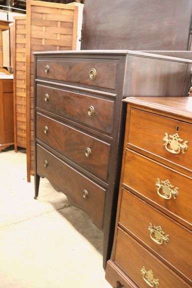 Depression Era Mahogany Chest