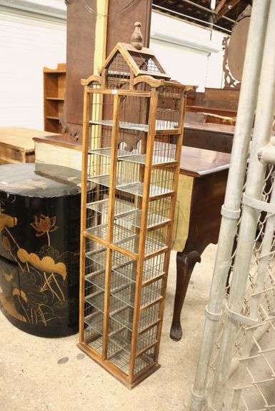 *NO STORAGE* Asian Pagoda Curio Shelf