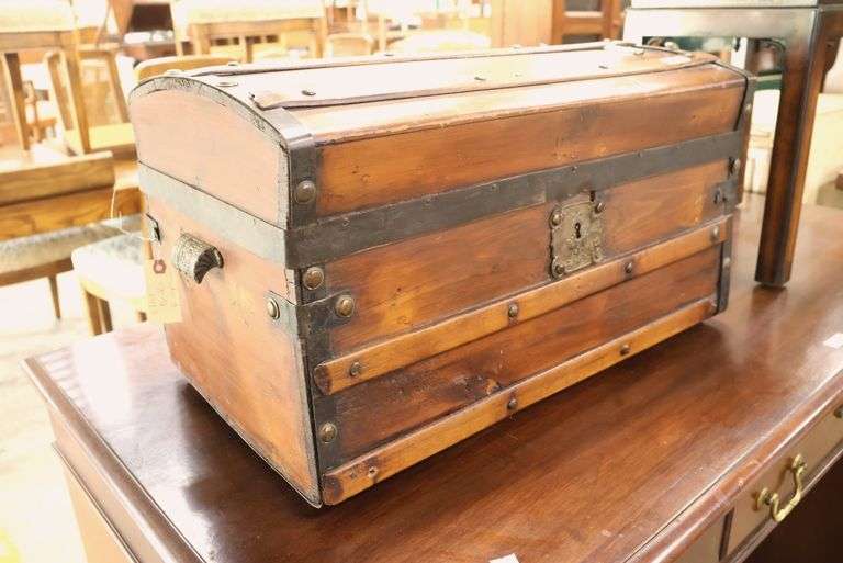 Antique Jenny Lind Trunk