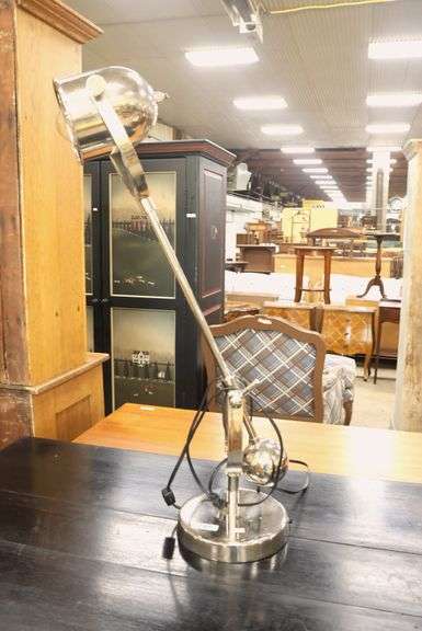 Modern Chrome Lamp