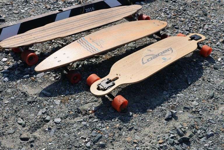 *NO STORAGE* 3 Skateboards