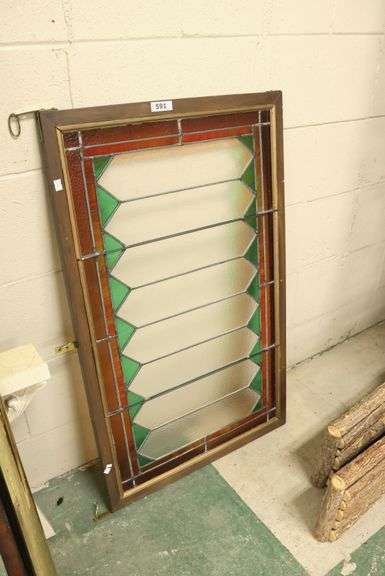 Leaded Stained Glass Window