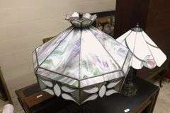 Modern Stained Glass Lamp