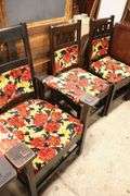 5pc Stickley Brothers Arts & Crafts Oak Parlor Set