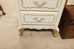 French Provincial Style Painted Lingerie Chest