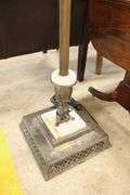 Art Deco Floor Lamp, Shade Chipped