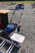 *NO STORAGE* Workbench, Aluminum Ladder, Step Ladder, Kobalt Battery Op Mower, Etc.