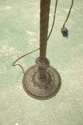 Vintage Brass Floor Lamp