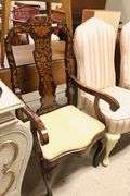Dutch Marquetry Inlaid Walnut Armchair