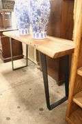 MCM Style Slab Top Console