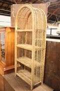 Boho MCM Wicker Shelf