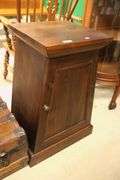 Modern Canted Cabinet