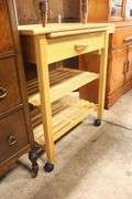 Modern Kitchen Island Work Cart