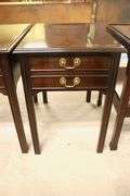 Pair Stickley Mahogany End Tables