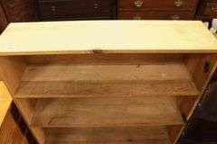 Vintage Farmhouse Pine Bookcase